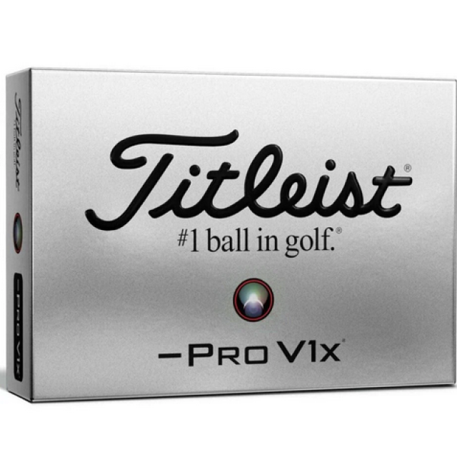 Titleist Pro V1X Left Dash Golf Balls White